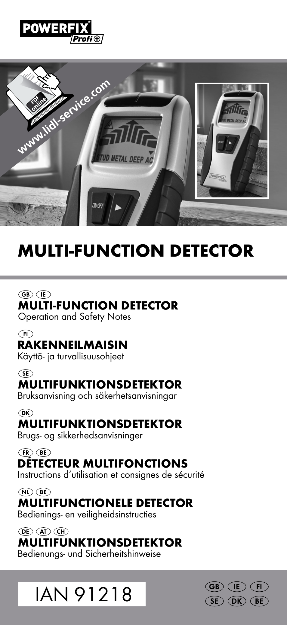 Powerfix Z31697B User Manual | 72 pages