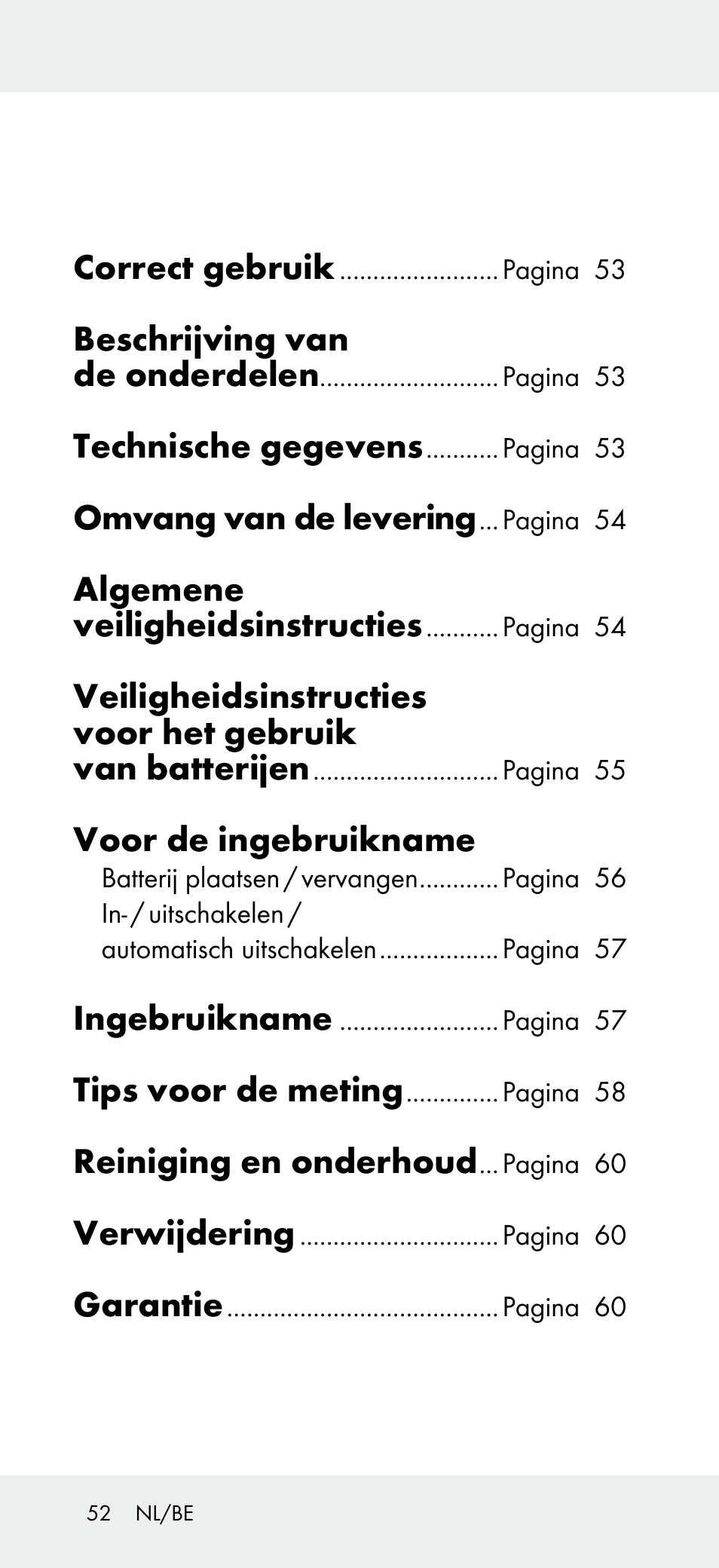 Powerfix Z31697B User Manual | Page 52 / 72