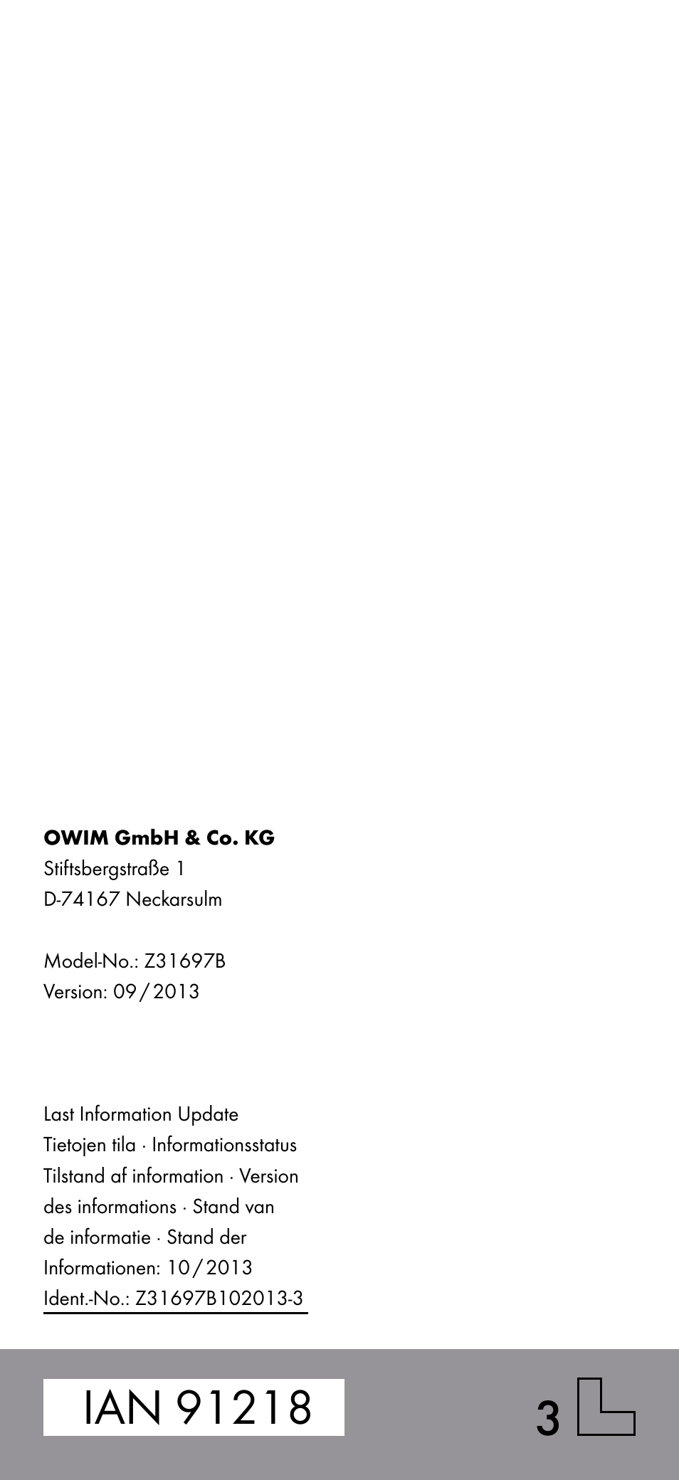 Powerfix Z31697B User Manual | Page 72 / 72