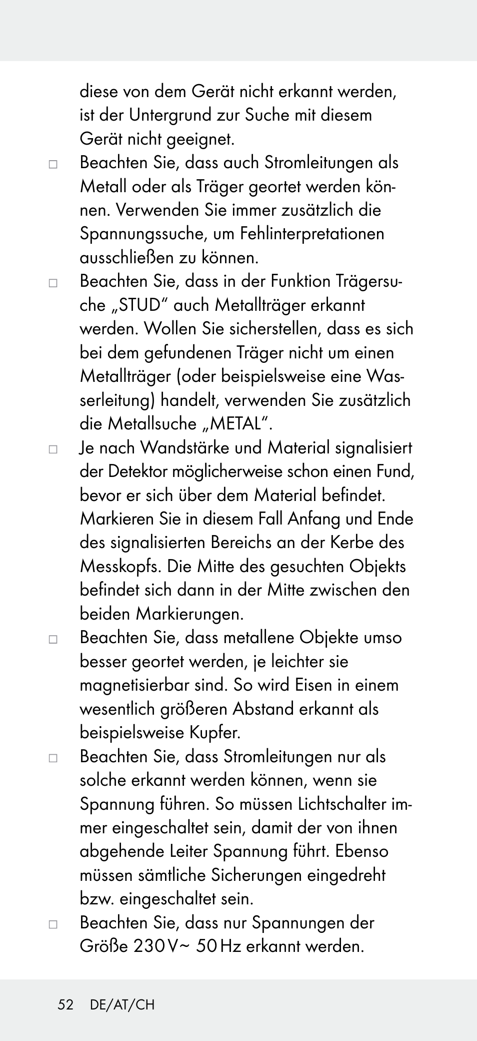 Powerfix Z31697B User Manual | Page 52 / 55