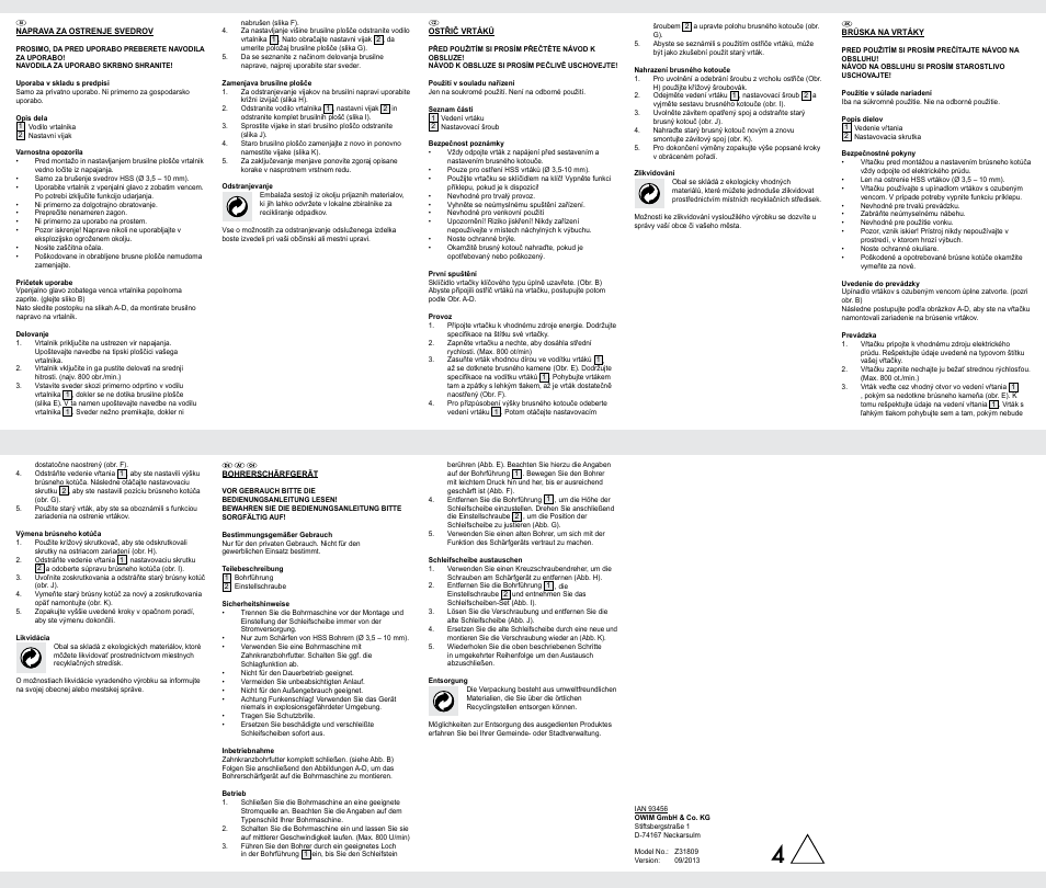 Powerfix Z31809 User Manual | Page 2 / 2