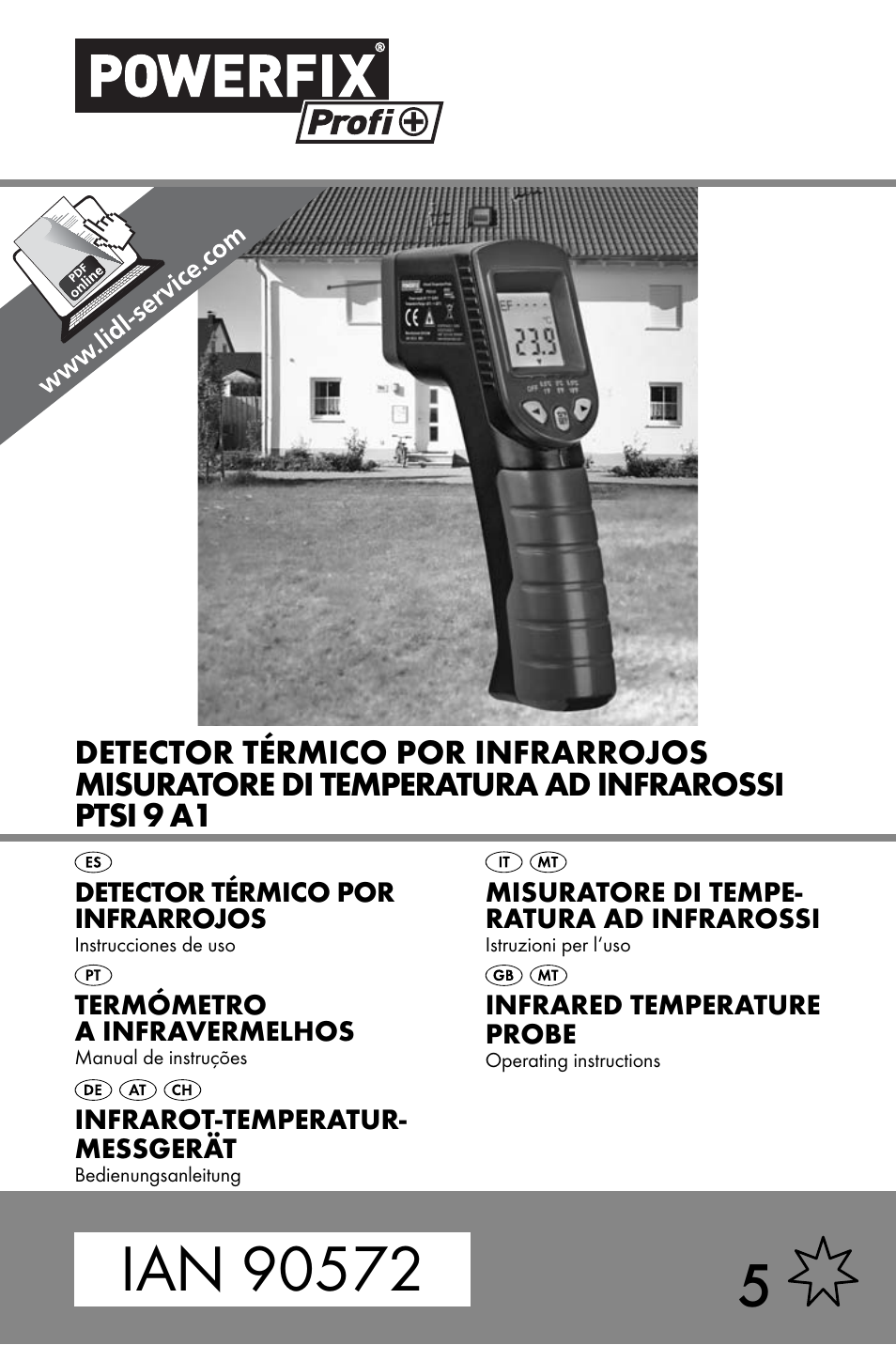 Powerfix PTSI 9 A1 User Manual | 83 pages