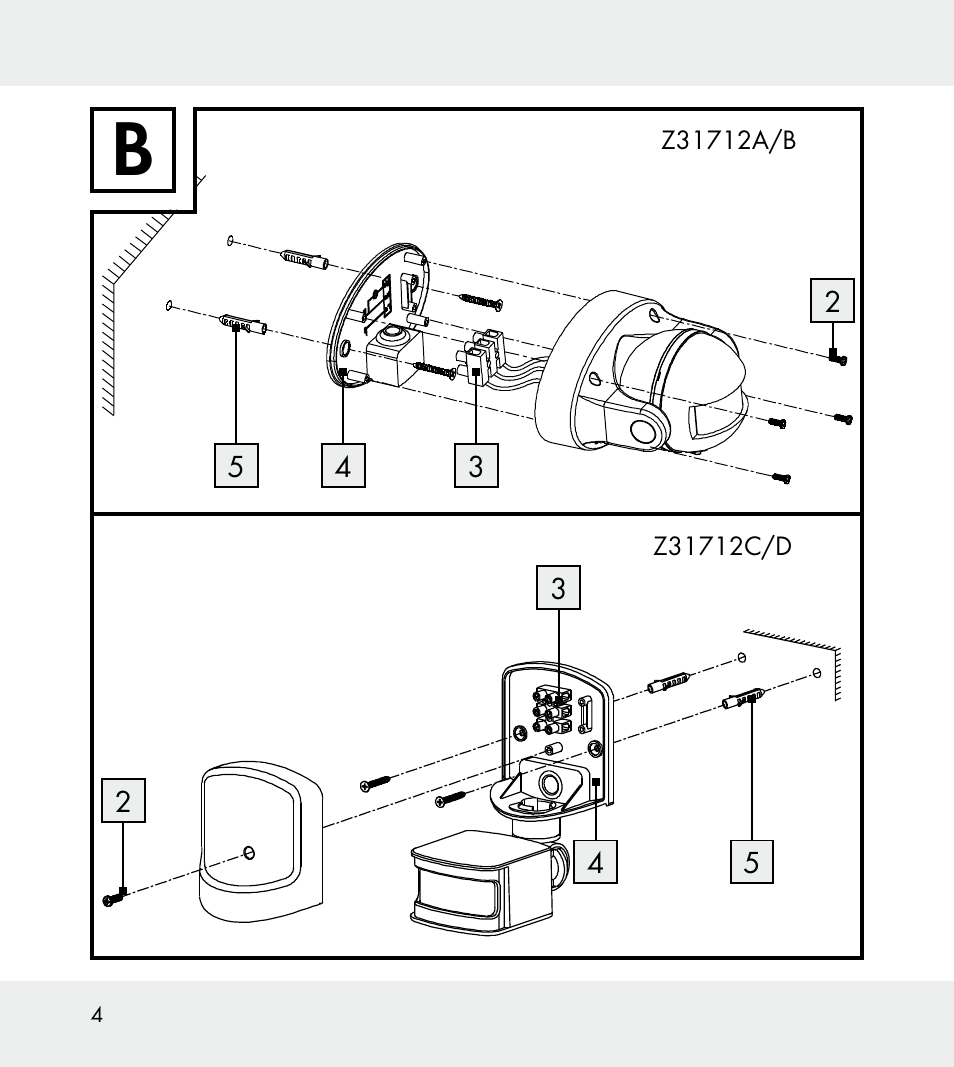 Powerfix Z31712A/Z31712B Z31712C/Z31712D User Manual | Page 4 / 78