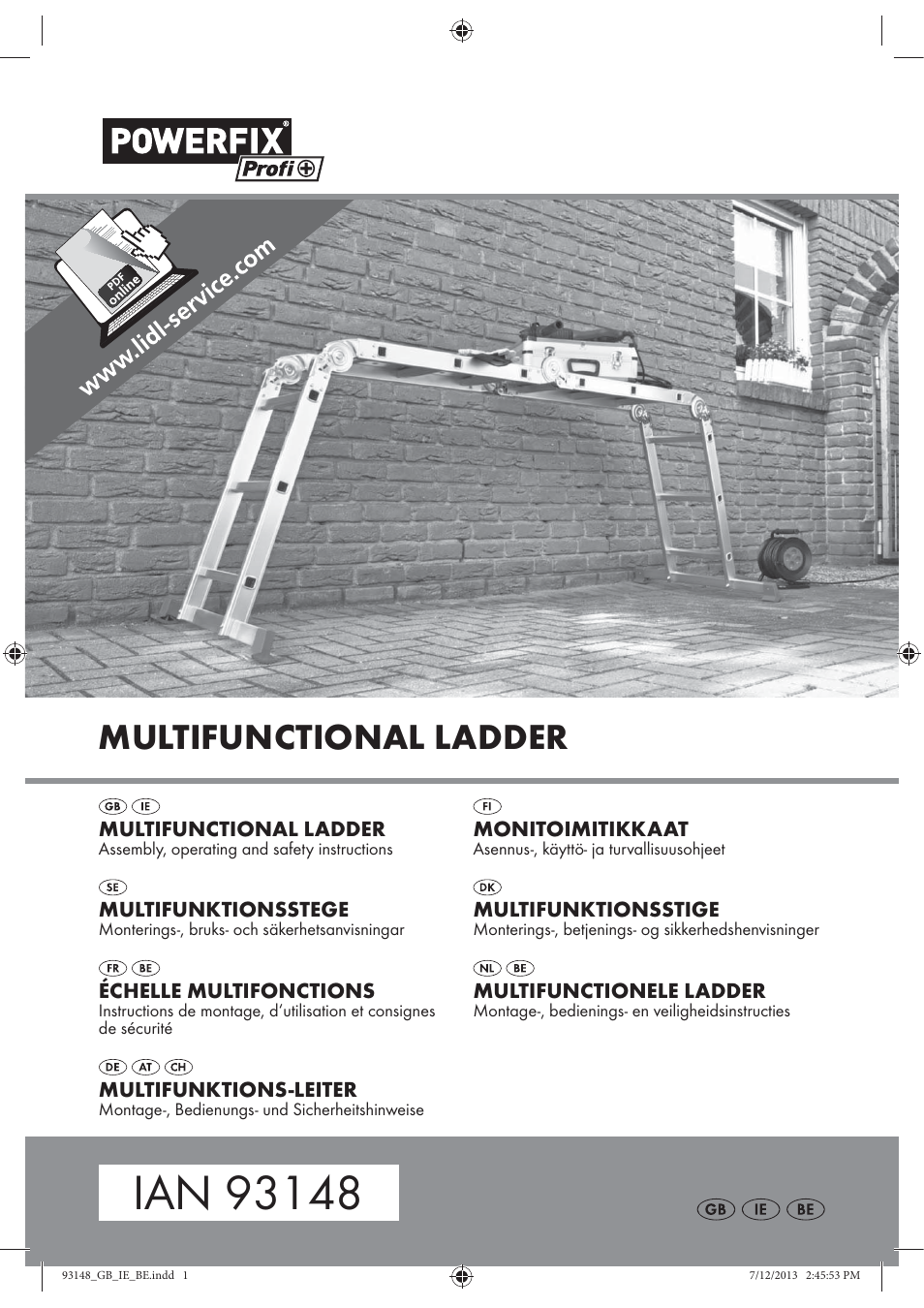 Powerfix Z30473 User Manual | 48 pages