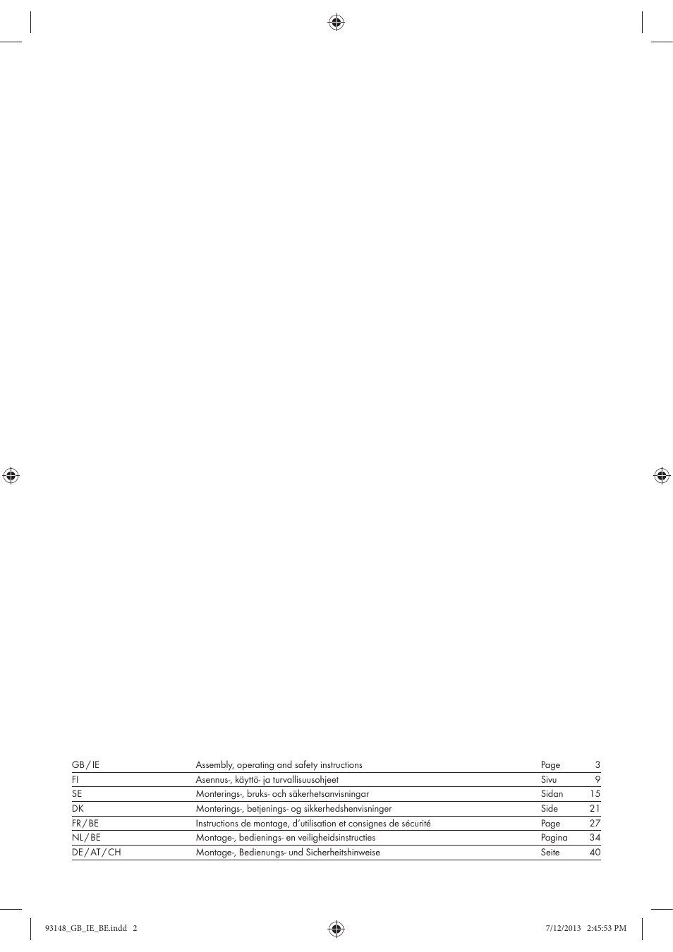 Powerfix Z30473 User Manual | Page 2 / 48