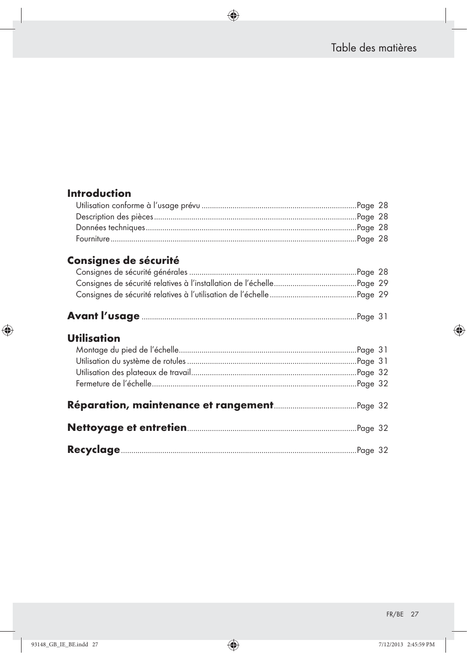 Powerfix Z30473 User Manual | Page 27 / 48