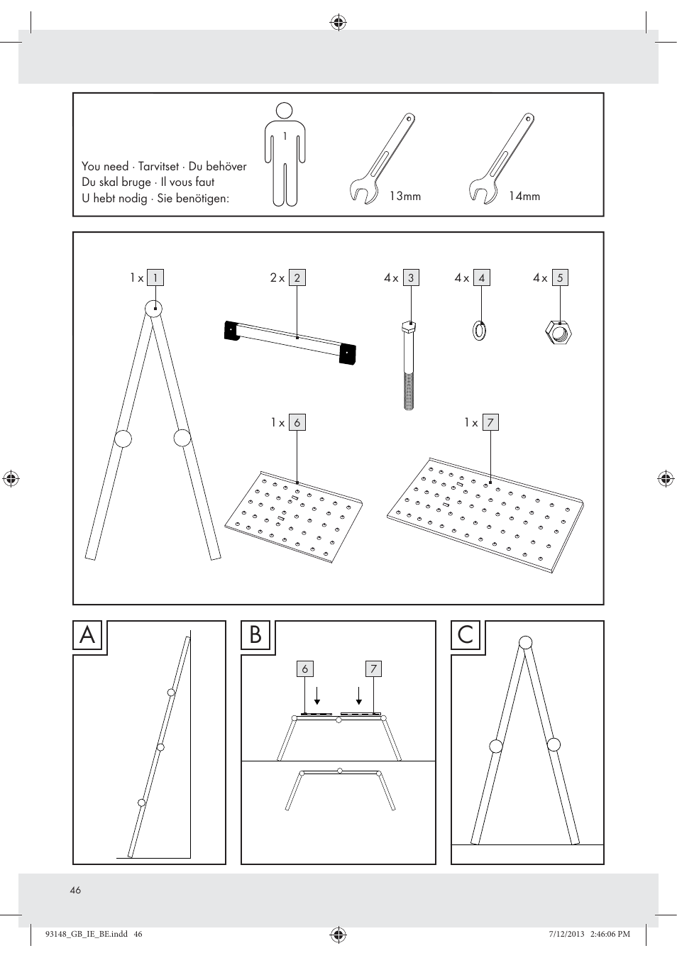 Bc a | Powerfix Z30473 User Manual | Page 46 / 48