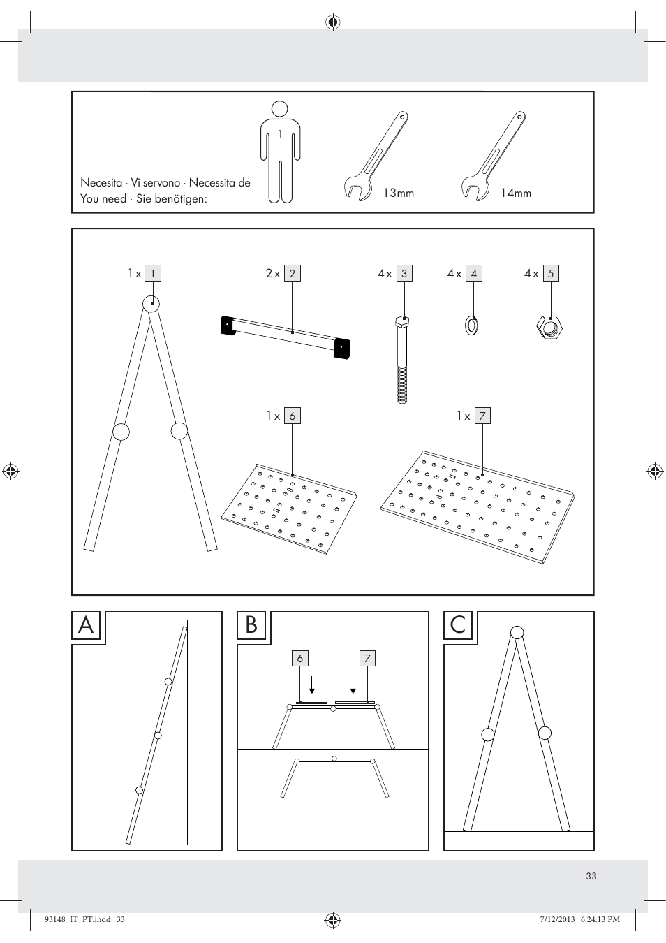 Bc a | Powerfix Z30473 User Manual | Page 33 / 35