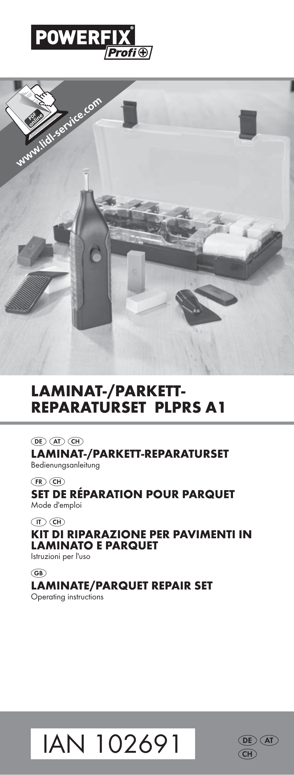 Powerfix PLPRS A1 User Manual | 51 pages
