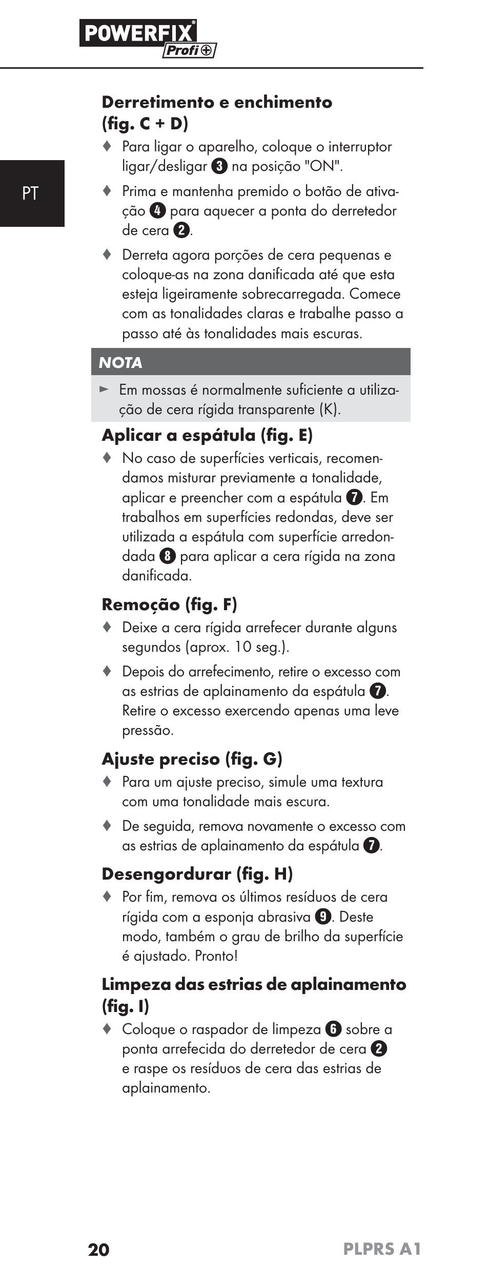 Powerfix PLPRS A1 User Manual | Page 23 / 51