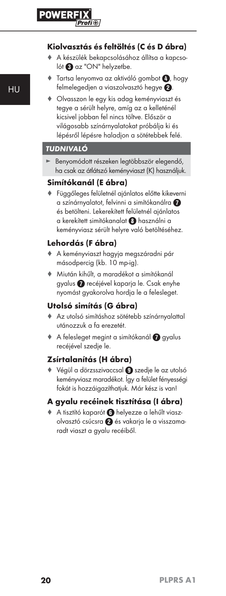 Powerfix PLPRS A1 User Manual | Page 23 / 63