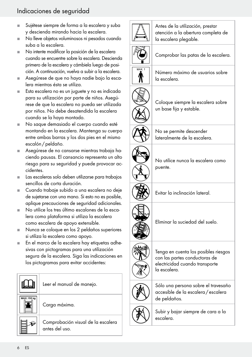 Indicaciones de seguridad | Powerfix Z30473 User Manual | Page 6 / 35