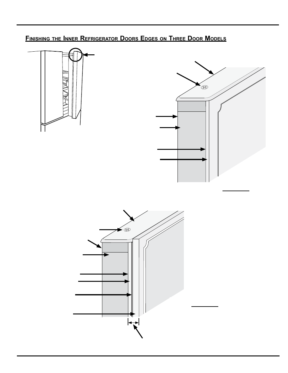 If36 panel overlay installation | Dacor IF36BNDFSF User Manual | Page 3 / 8