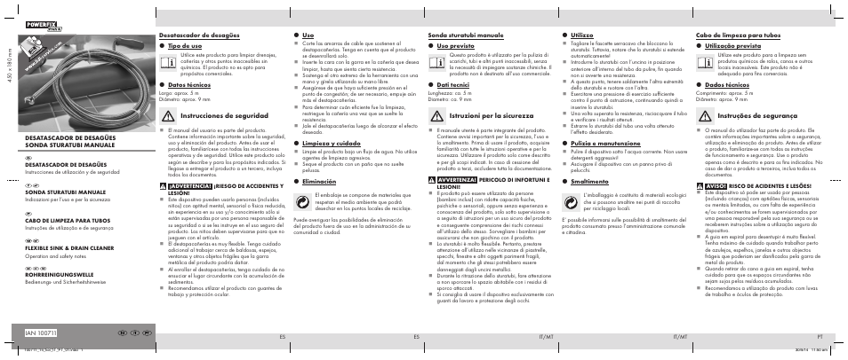 Powerfix Z31647 User Manual | 2 pages