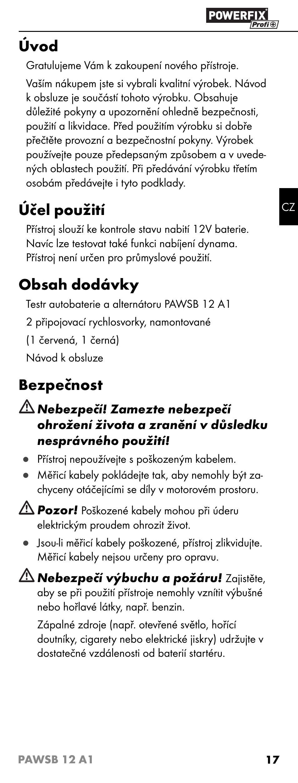 Powerfix PAWSB 12 A1 User Manual | Page 19 / 31