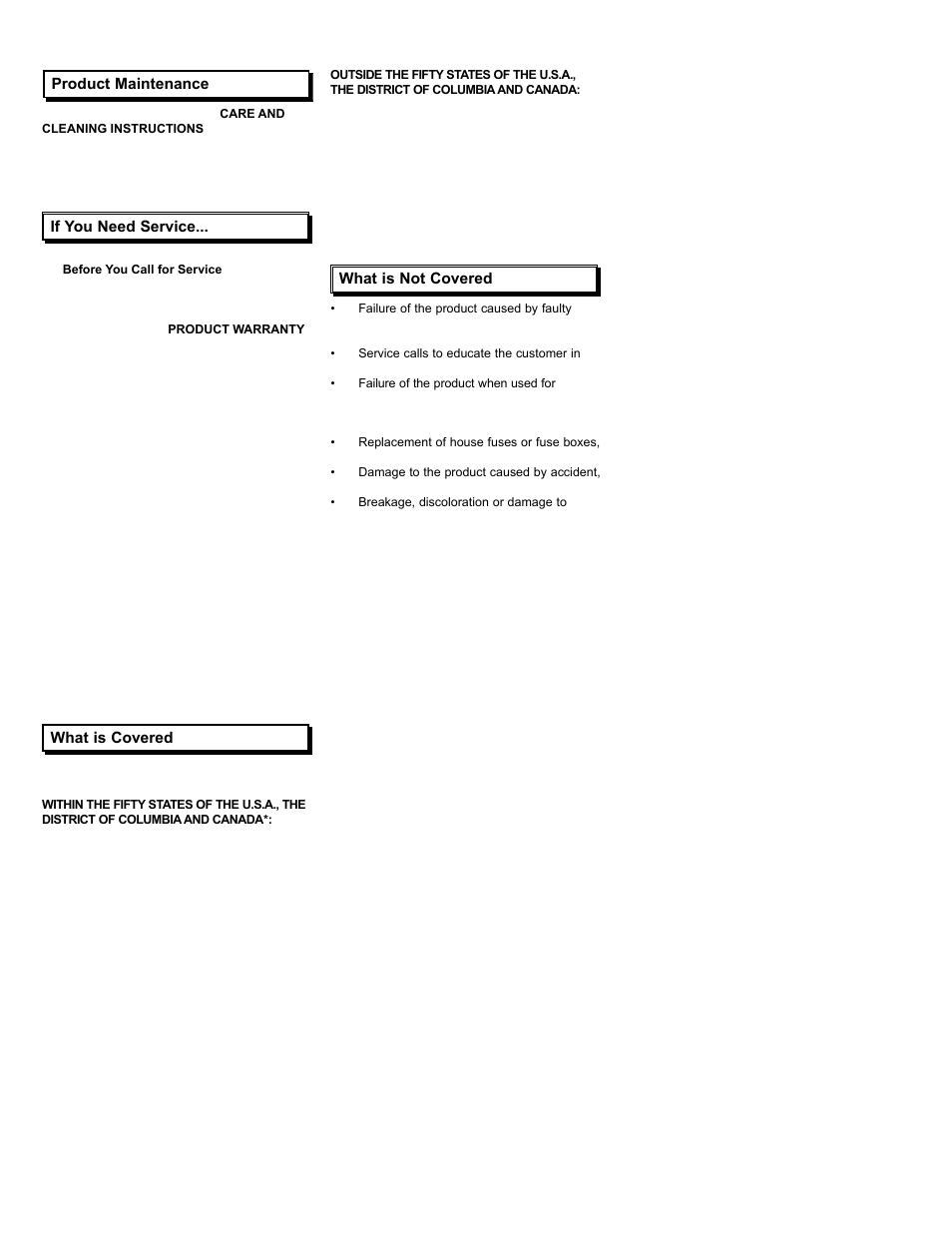 Dacor OBSB162 User Manual | Page 10 / 12