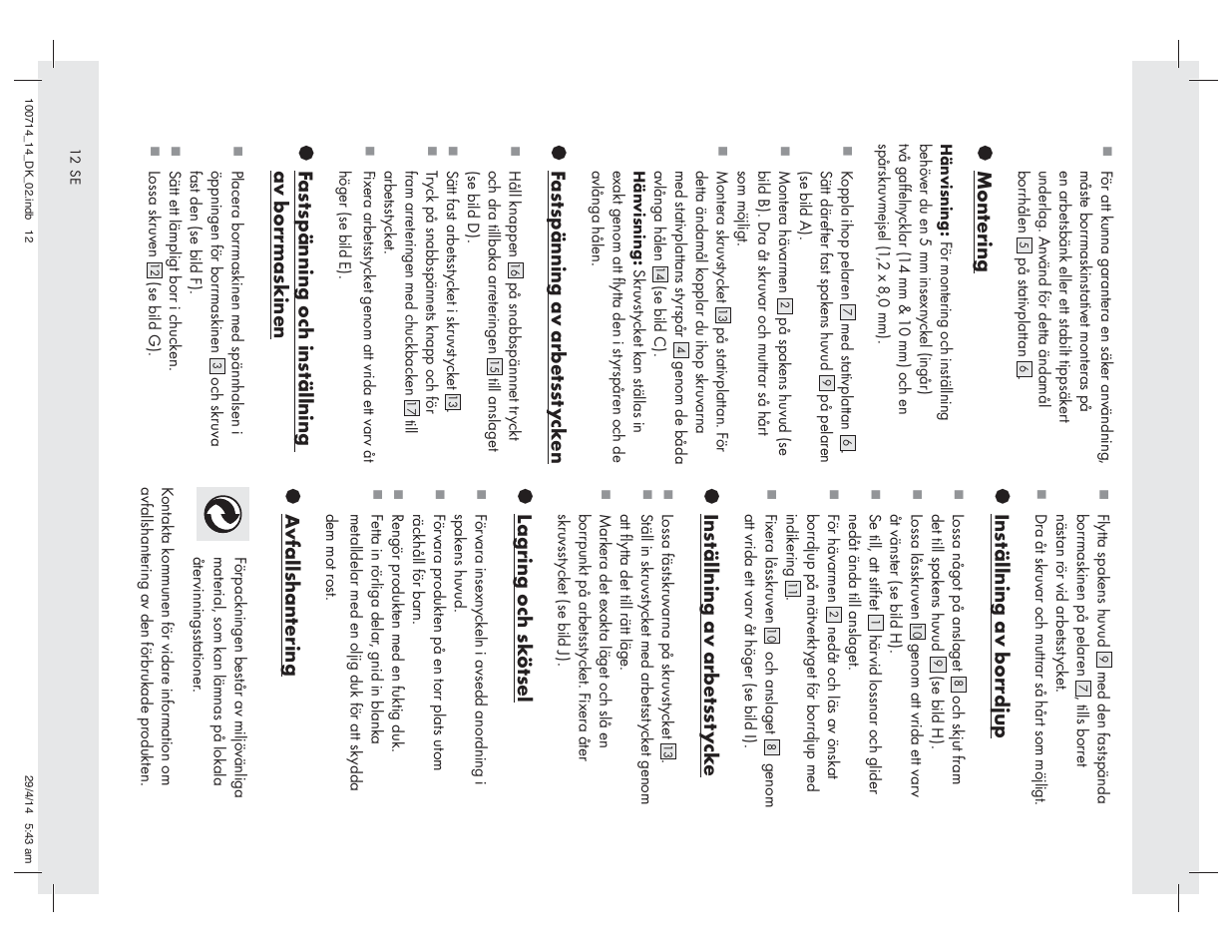 Powerfix Z31280 User Manual | Page 12 / 25