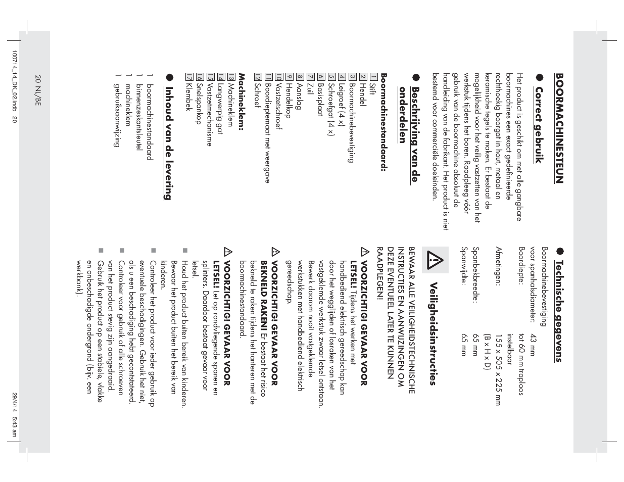 Powerfix Z31280 User Manual | Page 20 / 25