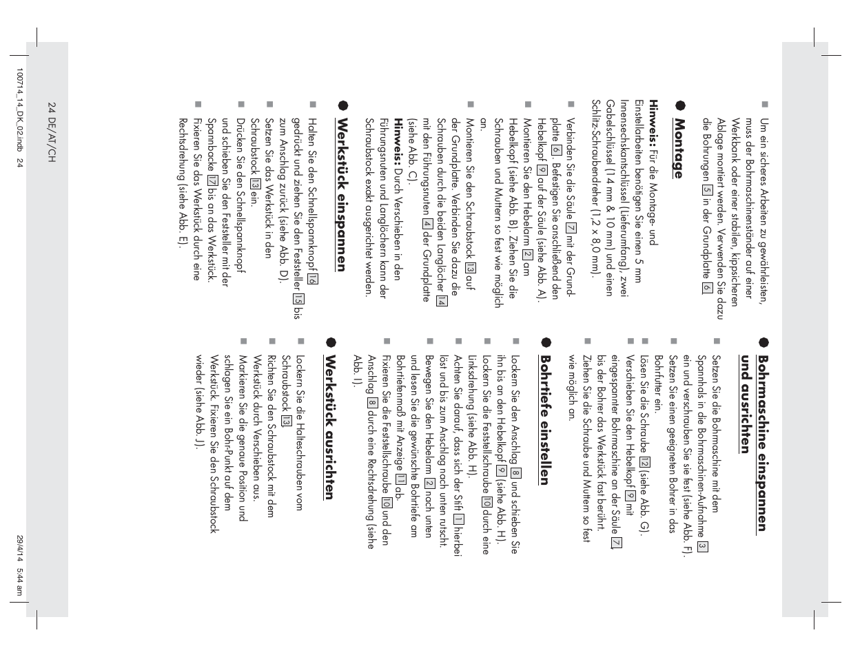 Powerfix Z31280 User Manual | Page 24 / 25