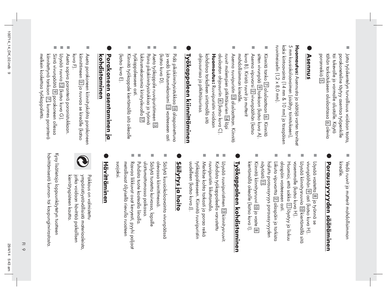 Powerfix Z31280 User Manual | Page 9 / 25