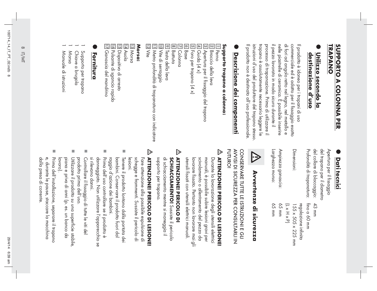 Powerfix Z31280 User Manual | Page 8 / 19