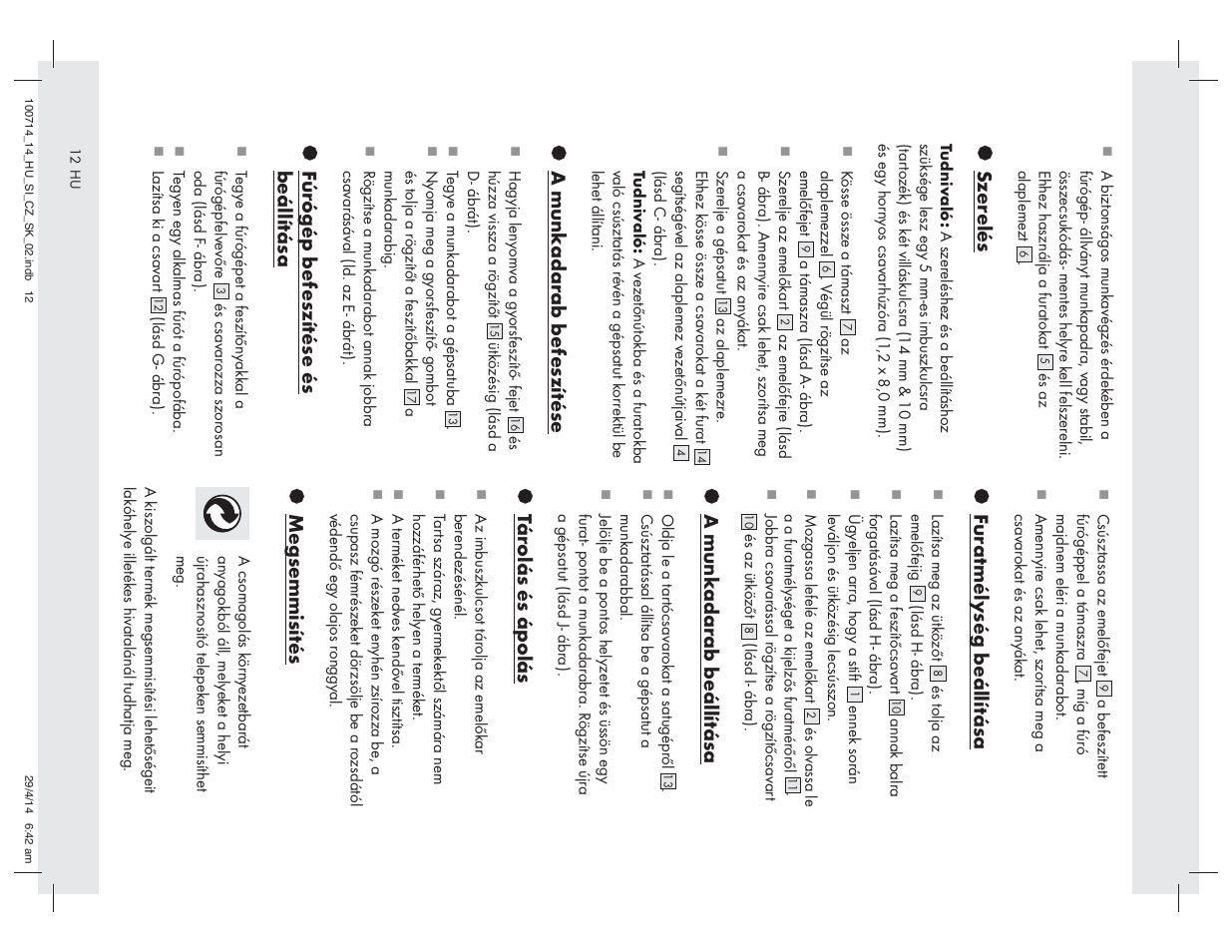 Powerfix Z31280 User Manual | Page 12 / 25