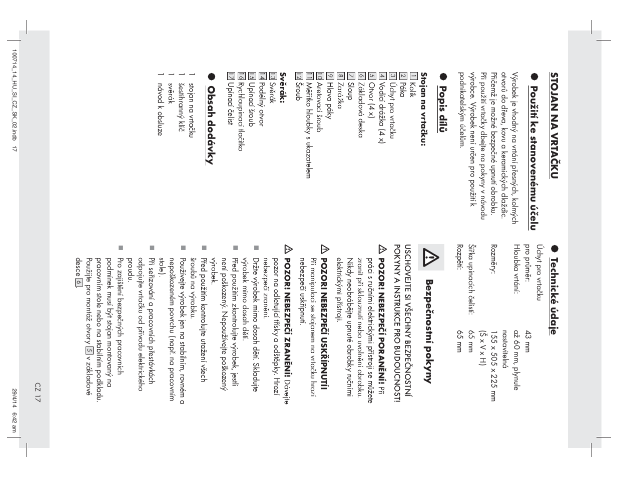 Powerfix Z31280 User Manual | Page 17 / 25