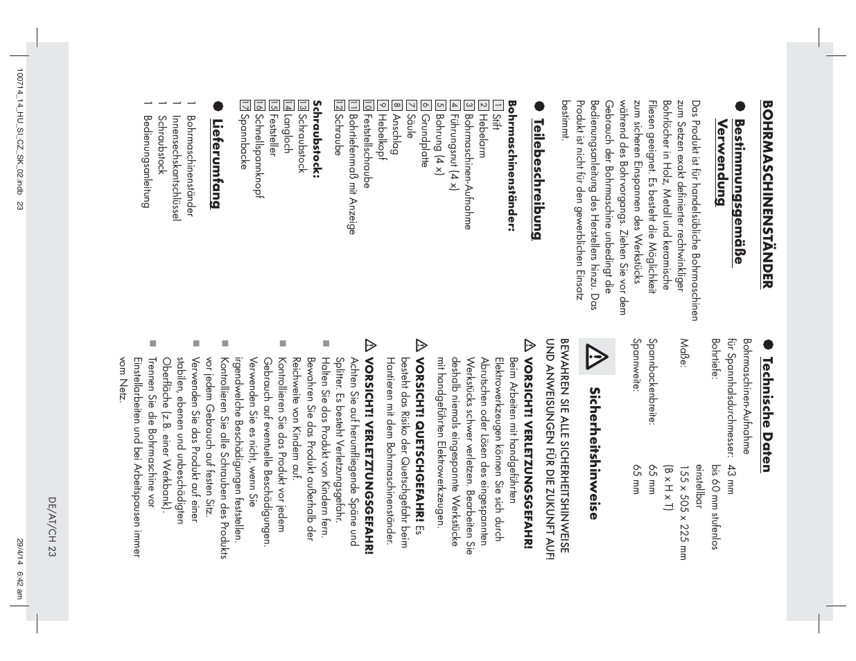 Powerfix Z31280 User Manual | Page 23 / 25