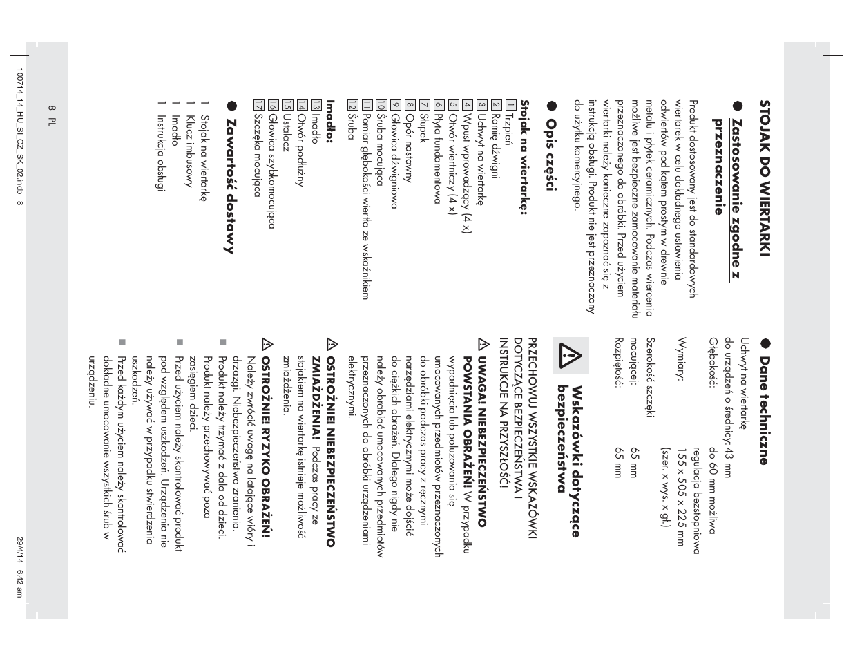 Powerfix Z31280 User Manual | Page 8 / 25