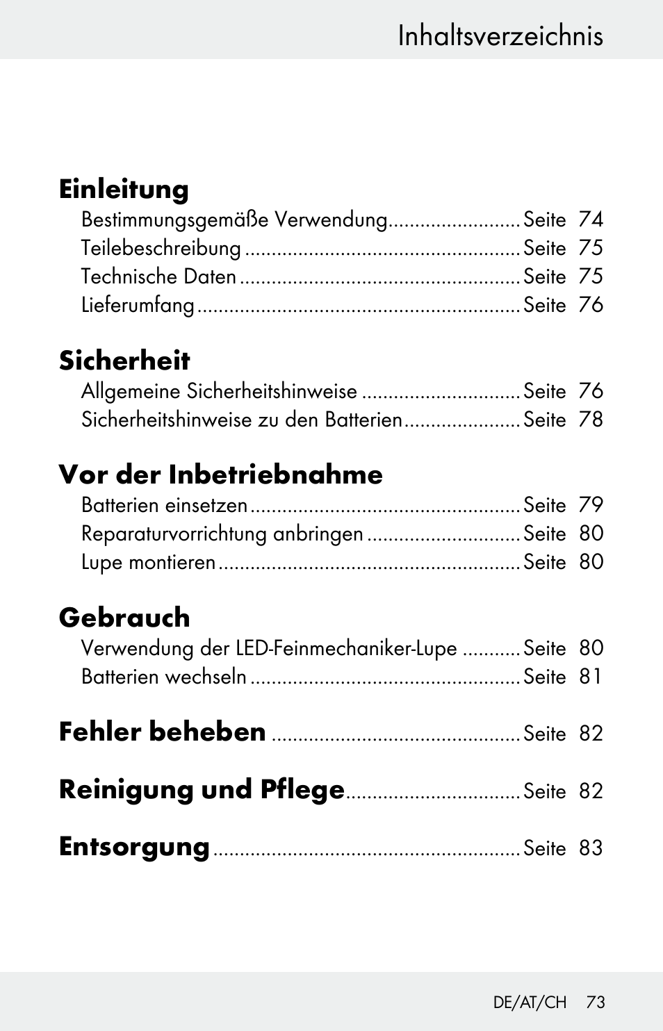 Powerfix Z30225 User Manual | Page 73 / 84