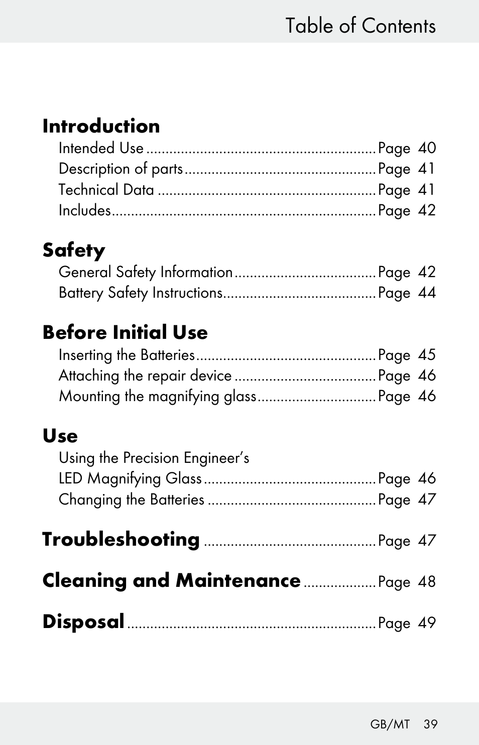 Powerfix Z30225 User Manual | Page 39 / 61