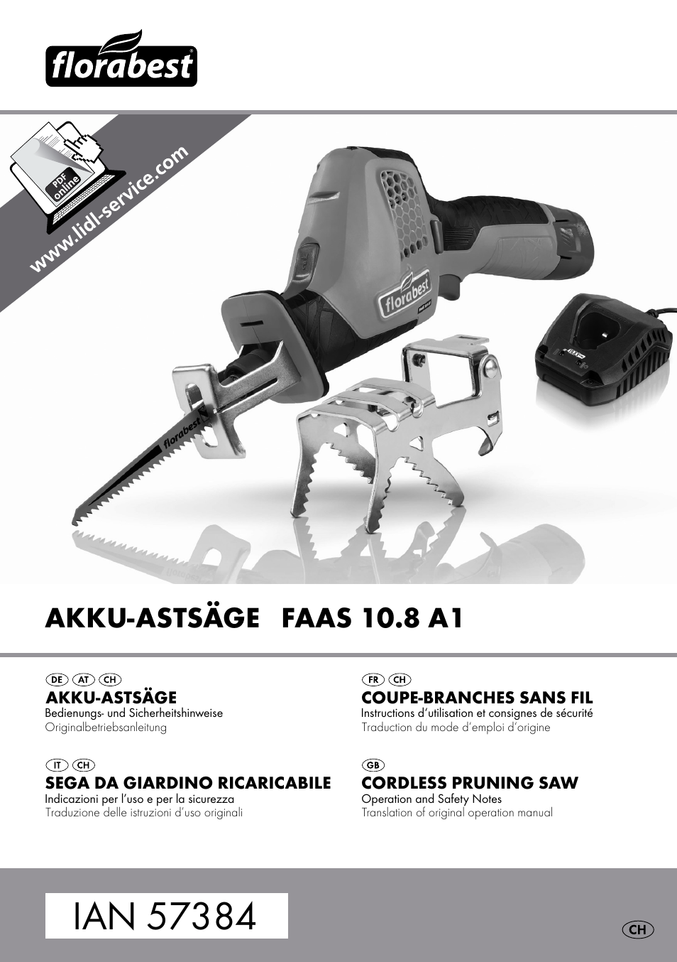 Powerfix FAAS 10.8 A1 User Manual | 44 pages