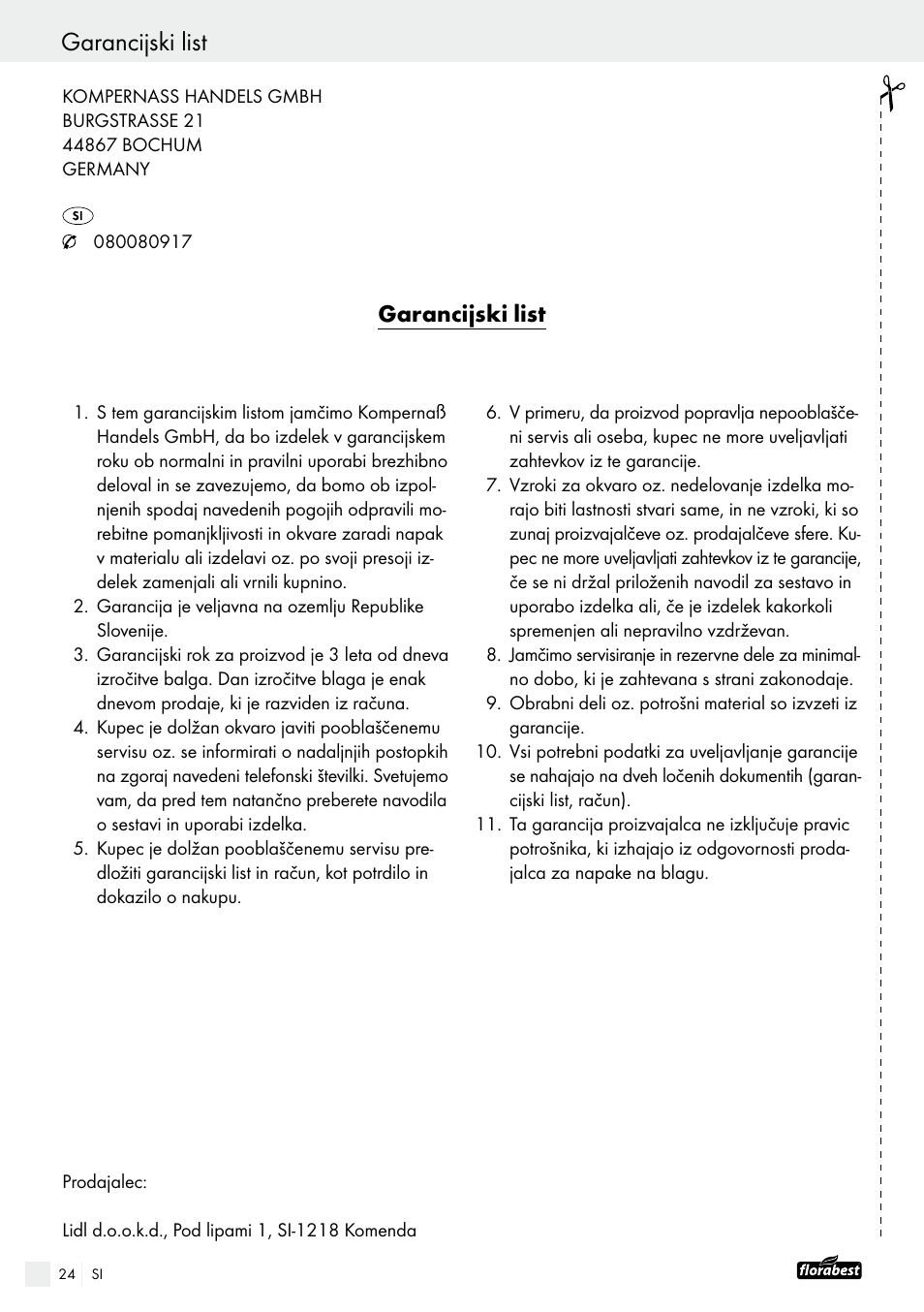 Powerfix FAAS 10.8 A1 User Manual | Page 24 / 55