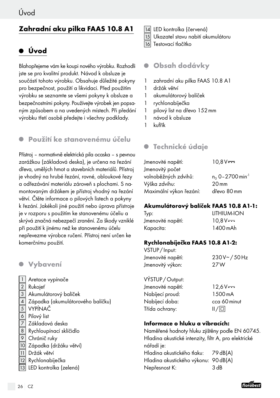 Powerfix FAAS 10.8 A1 User Manual | Page 26 / 55