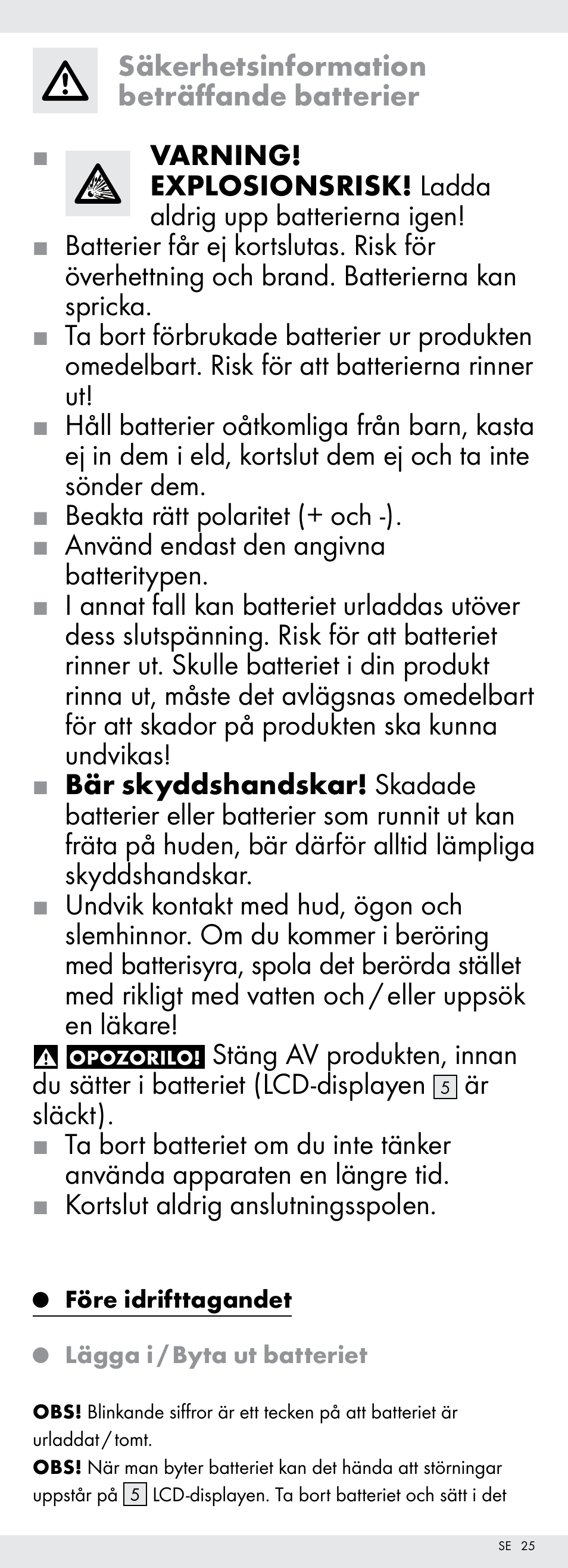 Powerfix Z22855 User Manual | Page 25 / 67