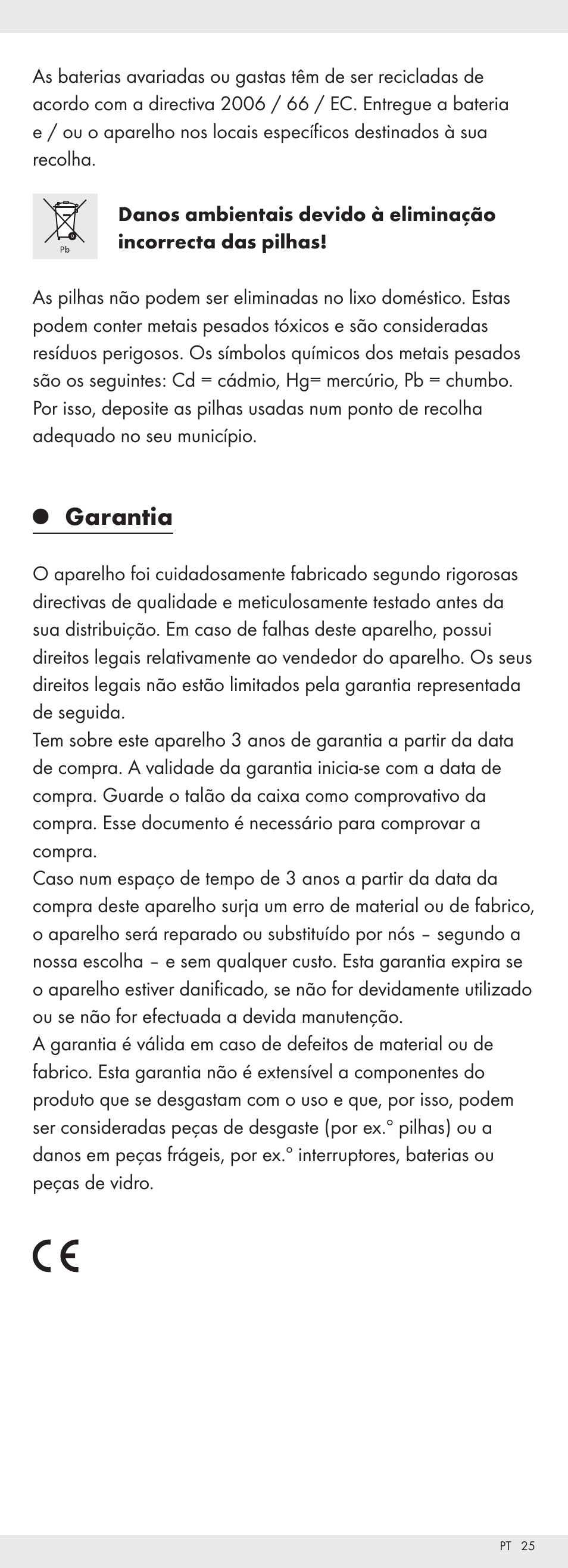 Garantia | Powerfix Z32118 User Manual | Page 26 / 40