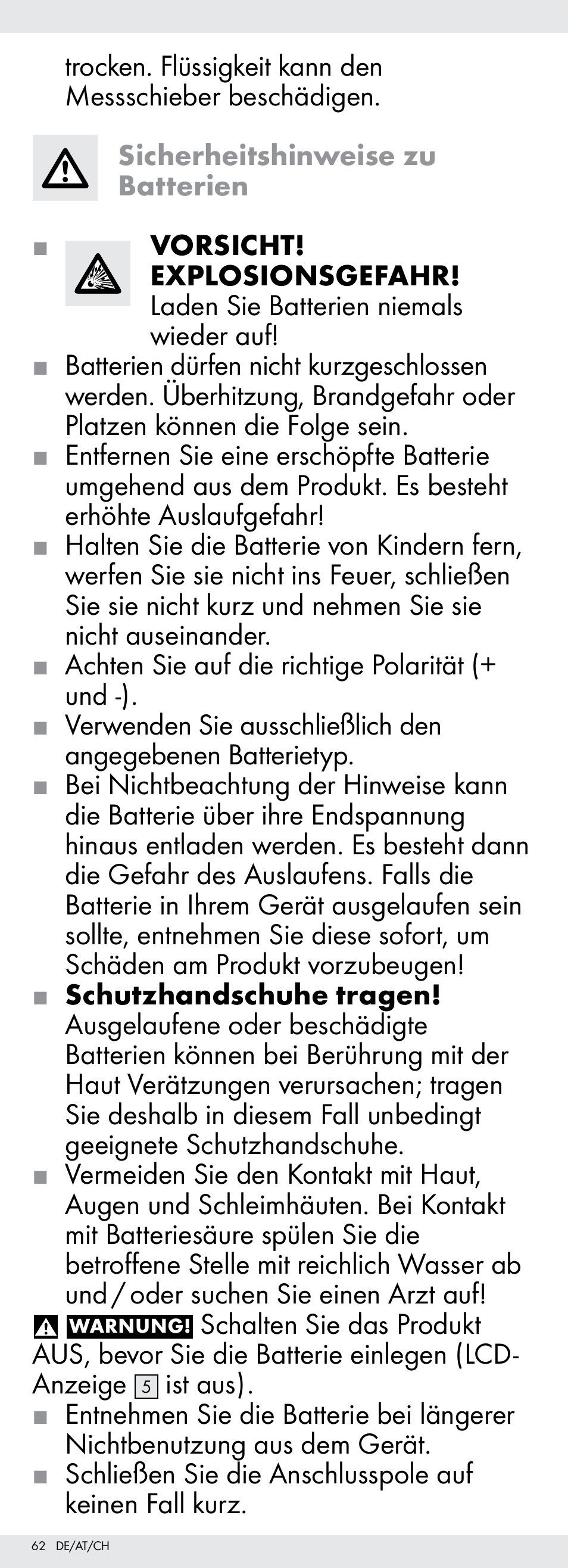 Powerfix Z22855 User Manual | Page 62 / 68