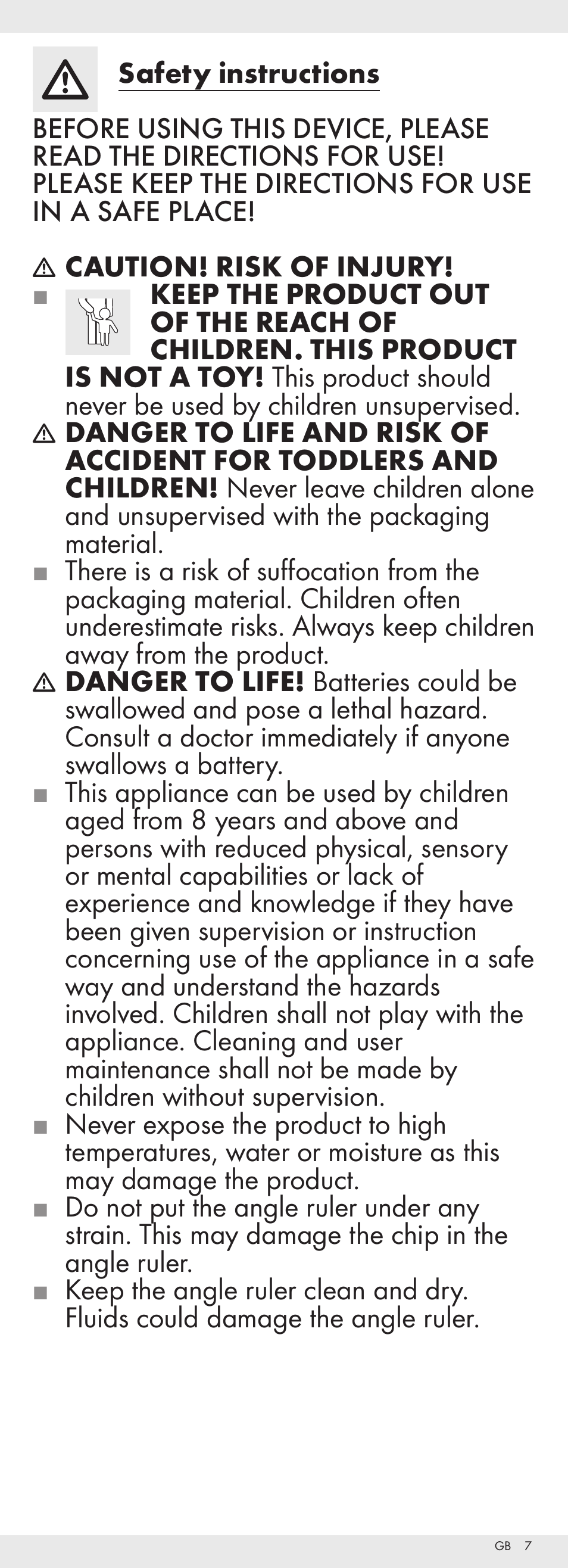 Powerfix Z32118 User Manual | Page 8 / 54