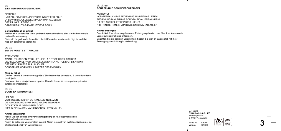 Powerfix Z28395 User Manual | Page 2 / 2