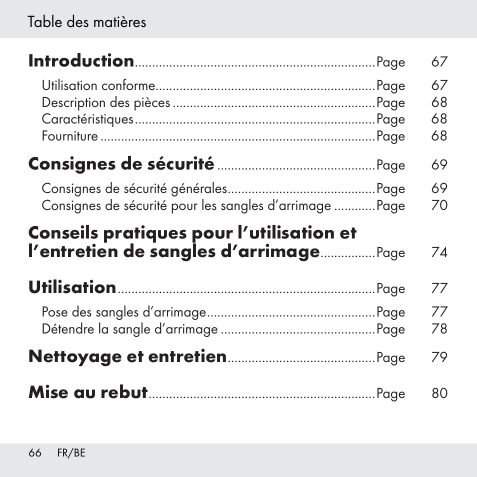 Introduction, Consignes de sécurité, Utilisation | Nettoyage et entretien, Mise au rebut | Powerfix Z31361 User Manual | Page 66 / 111