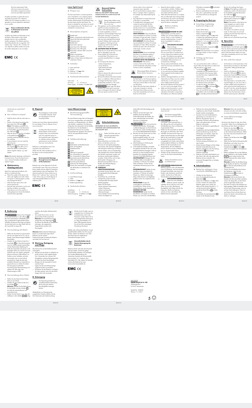Powerfix Z30859 User Manual | Page 2 / 2