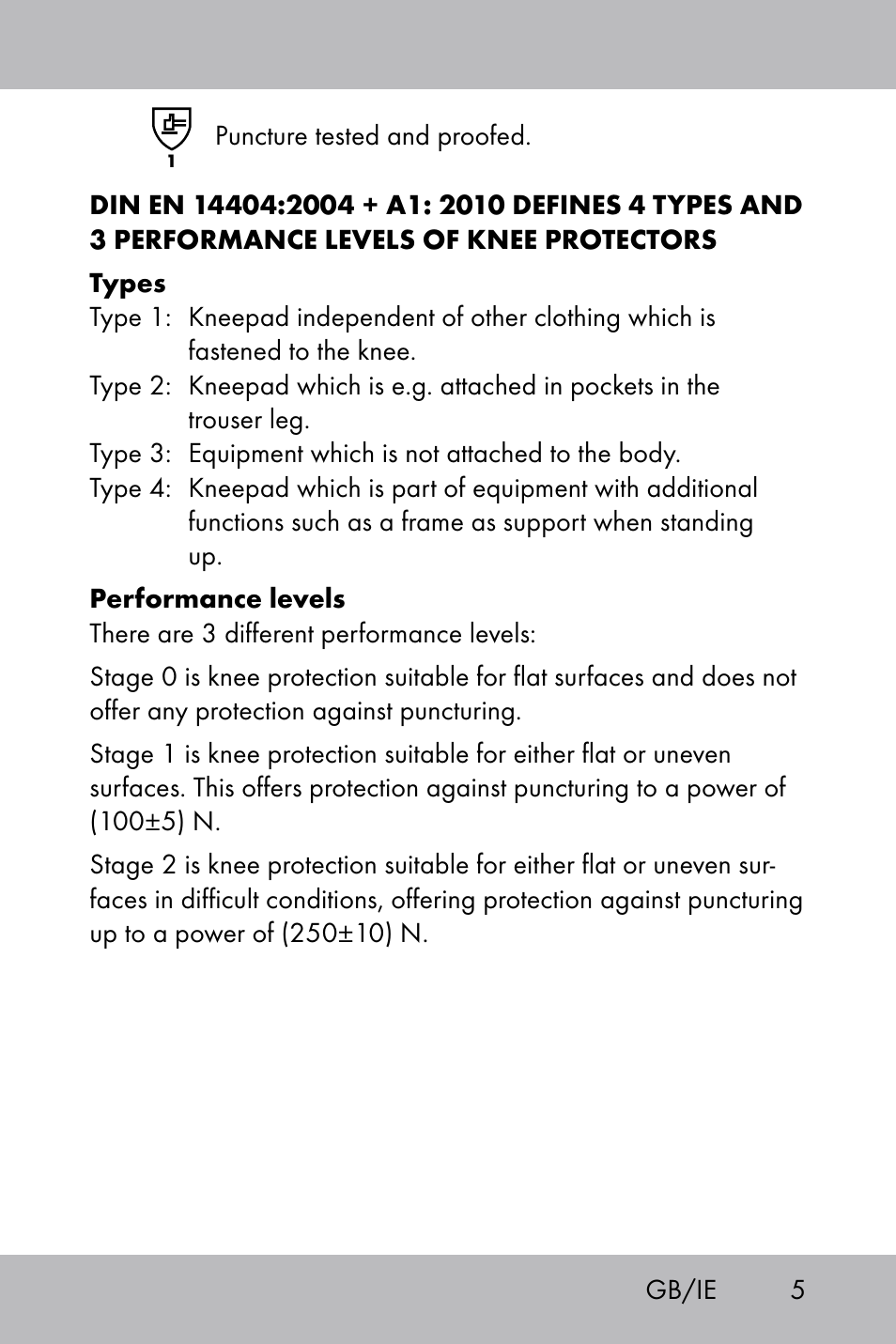 Powerfix Gel Knee Pads User Manual | Page 3 / 36