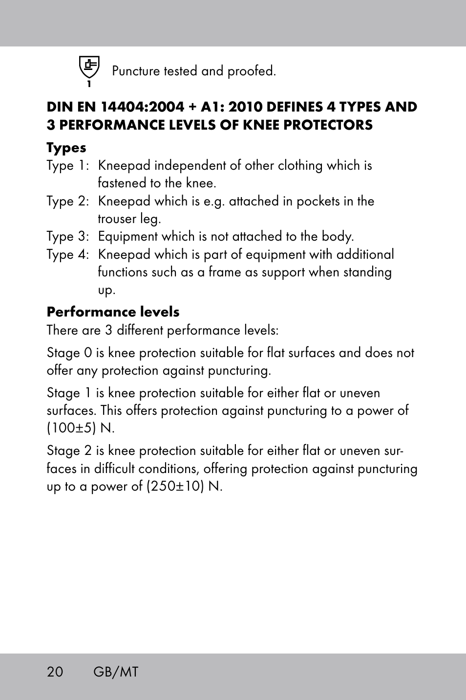 Powerfix Gel Knee Pads User Manual | Page 18 / 28