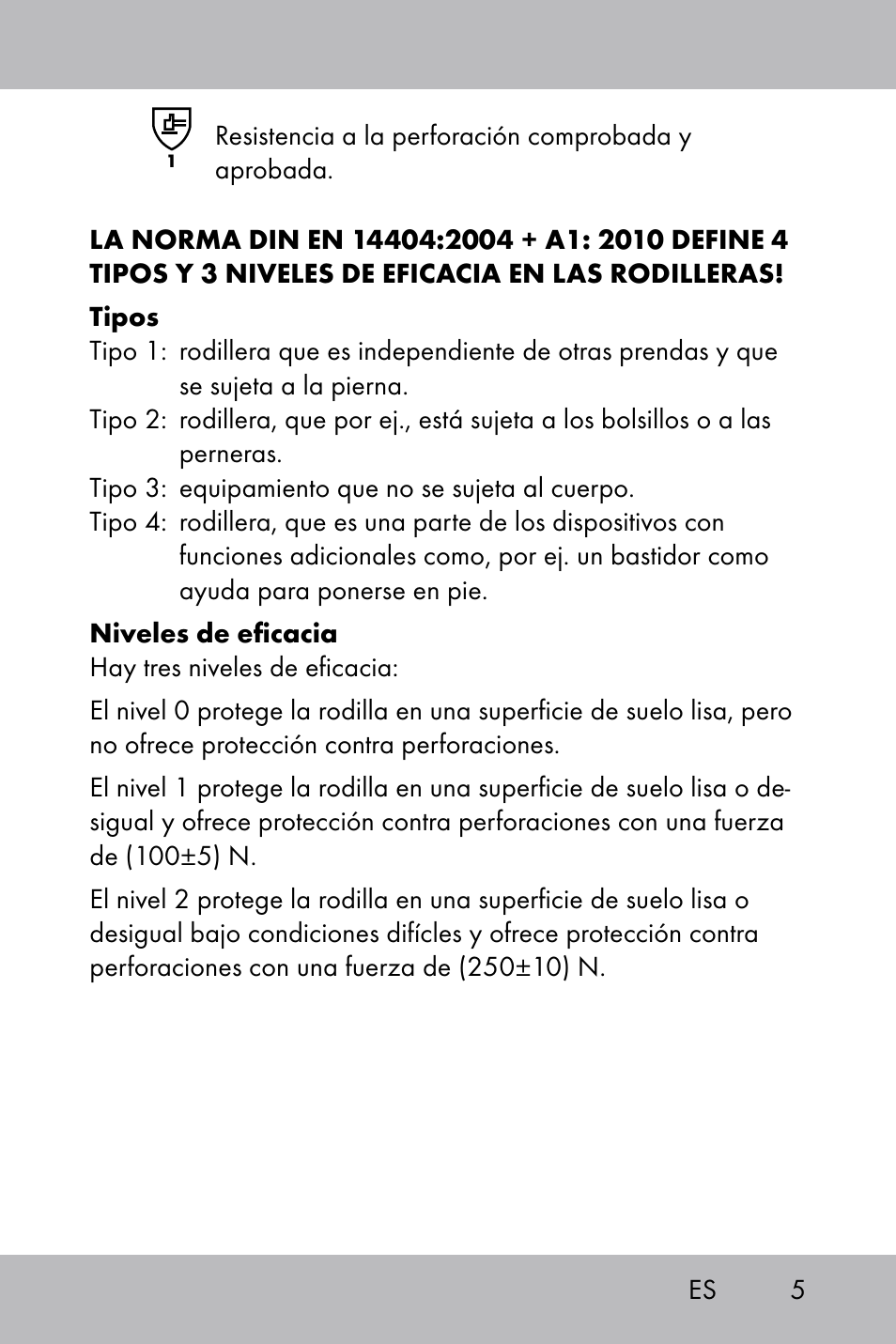 Powerfix Gel Knee Pads User Manual | Page 3 / 28