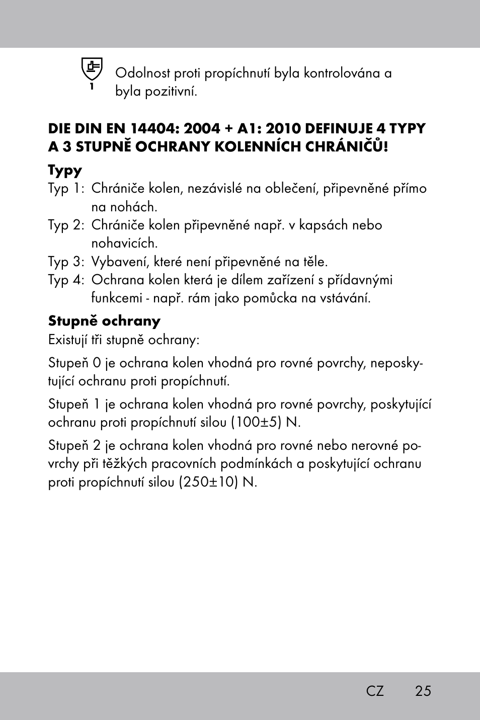 Powerfix Gel Knee Pads User Manual | Page 23 / 36