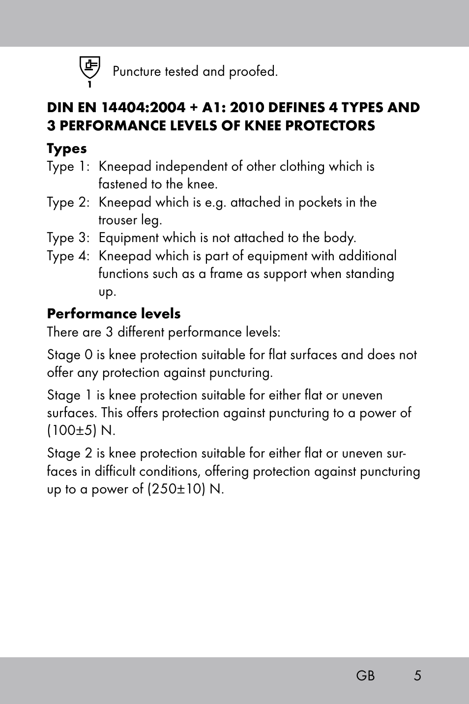 Powerfix Gel Knee Pads User Manual | Page 3 / 36