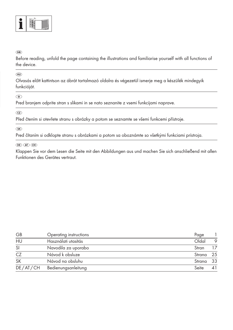 Powerfix PBUH 1.5 B1 User Manual | Page 2 / 52