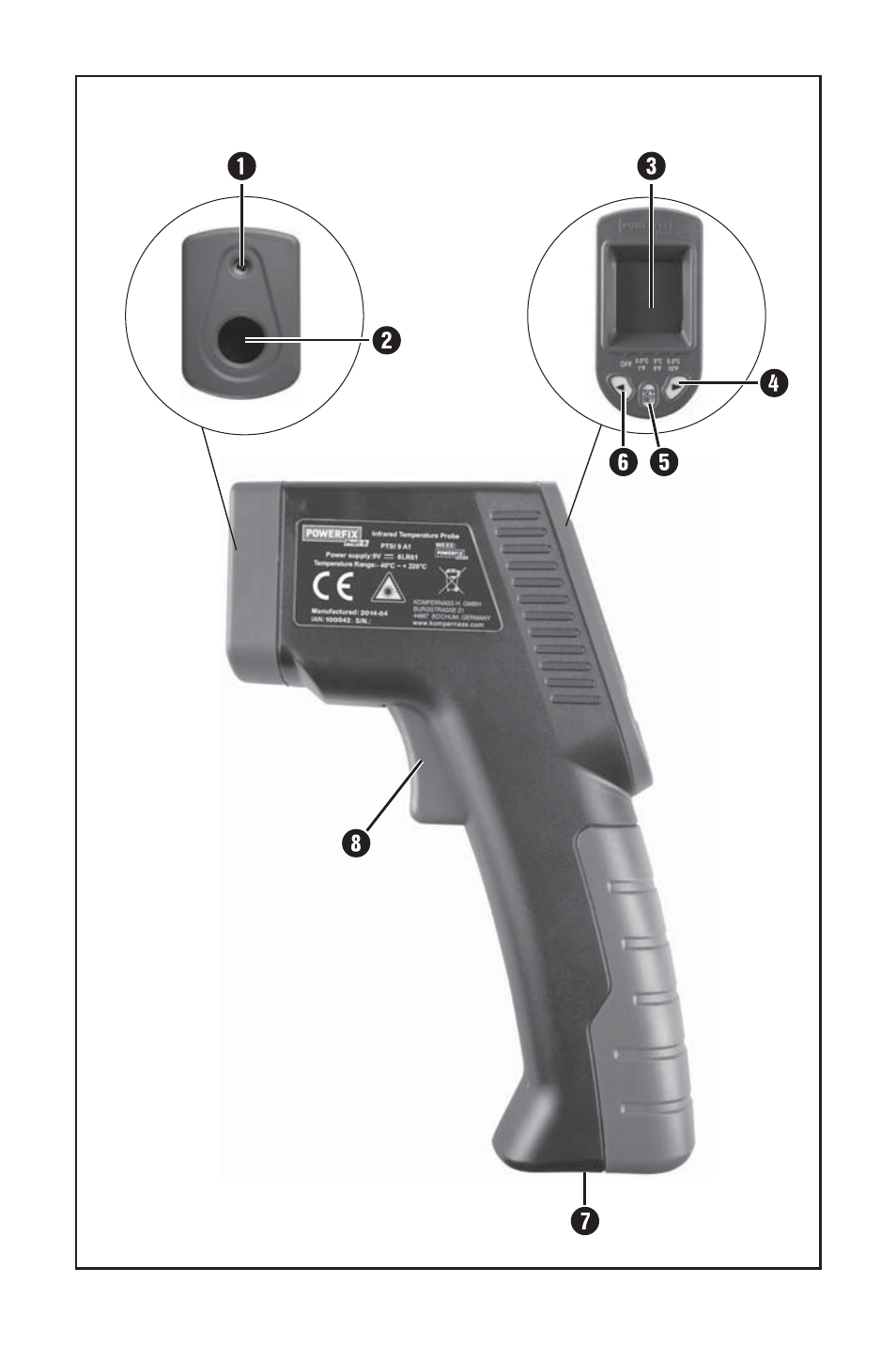 Powerfix PTSI 9 A1 User Manual | Page 3 / 100