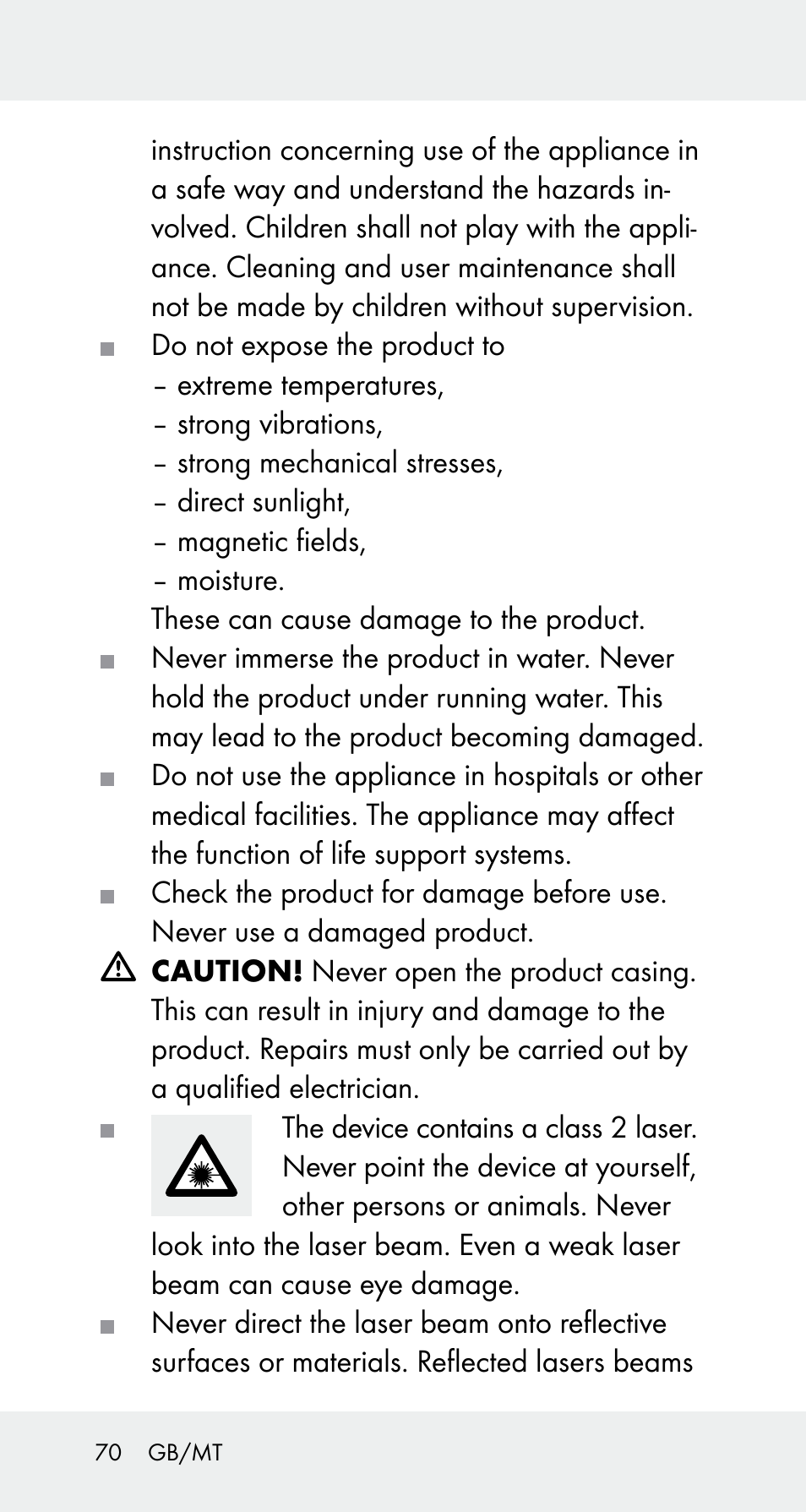 Powerfix Z32114 User Manual | Page 70 / 106