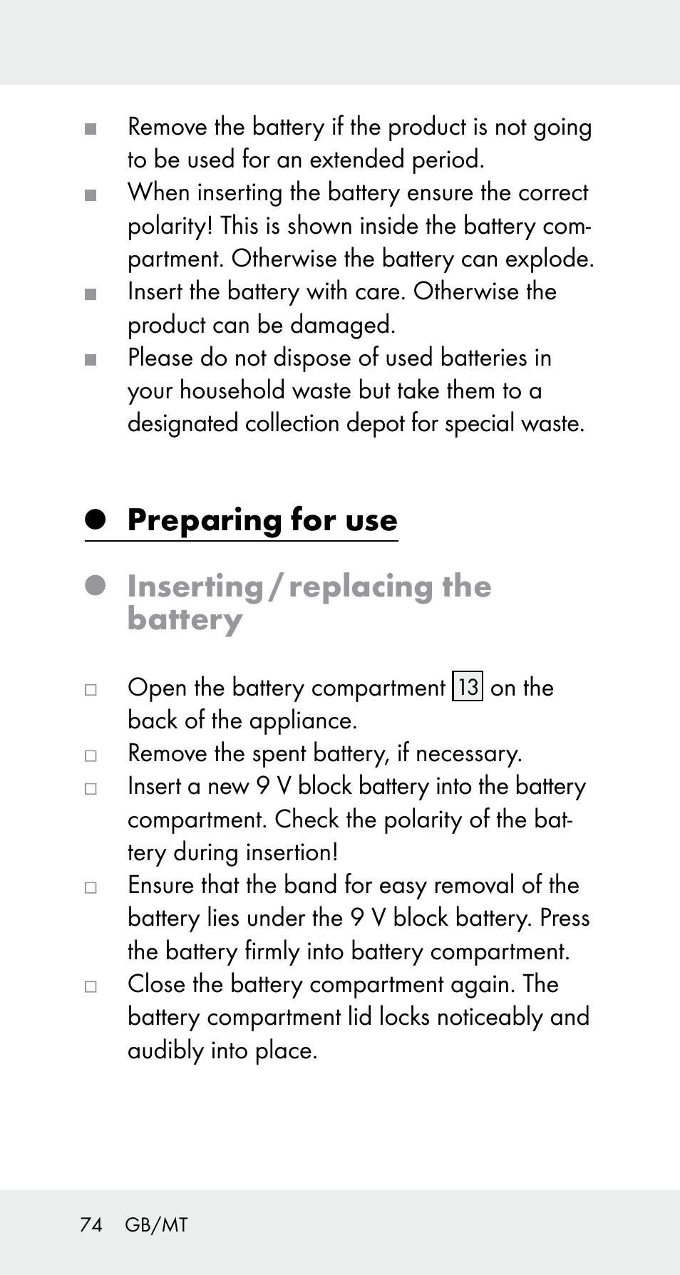 Powerfix Z32114 User Manual | Page 74 / 106